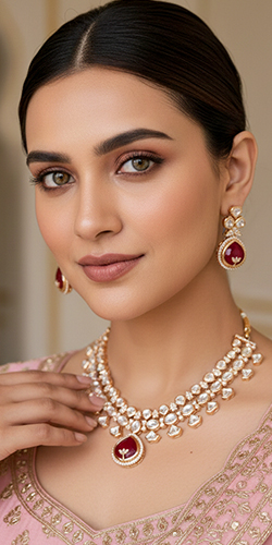 Shop Layered Indian Choker Necklace in Australia