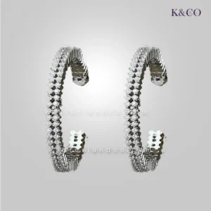 Large Silver hoops