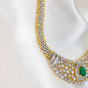 Royale AD Bridal Necklace Set - Image 4
