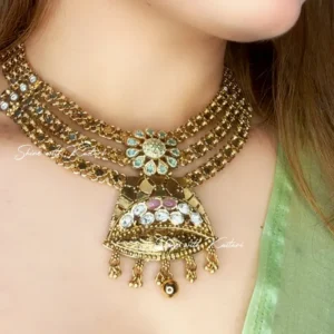 Multi-Layered Kundan Necklace Online