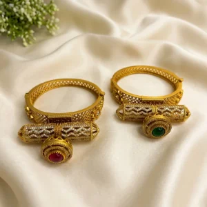 Buy Antique Designer Gold Kada