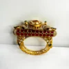 Polki Peacock Bangle