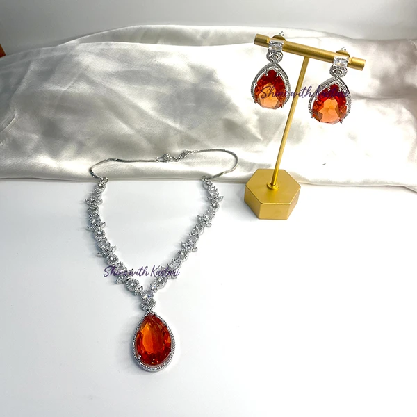 Buy Celeste Pear Drop Necklace
