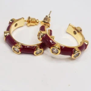Embellished Hoops for party