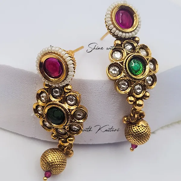 Shilpi Kundan Temple inspired Choker - Image 2