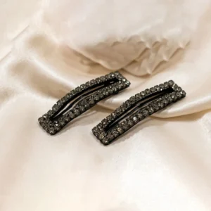 Alternative view of Stylish Embellished Hair Clips for Women