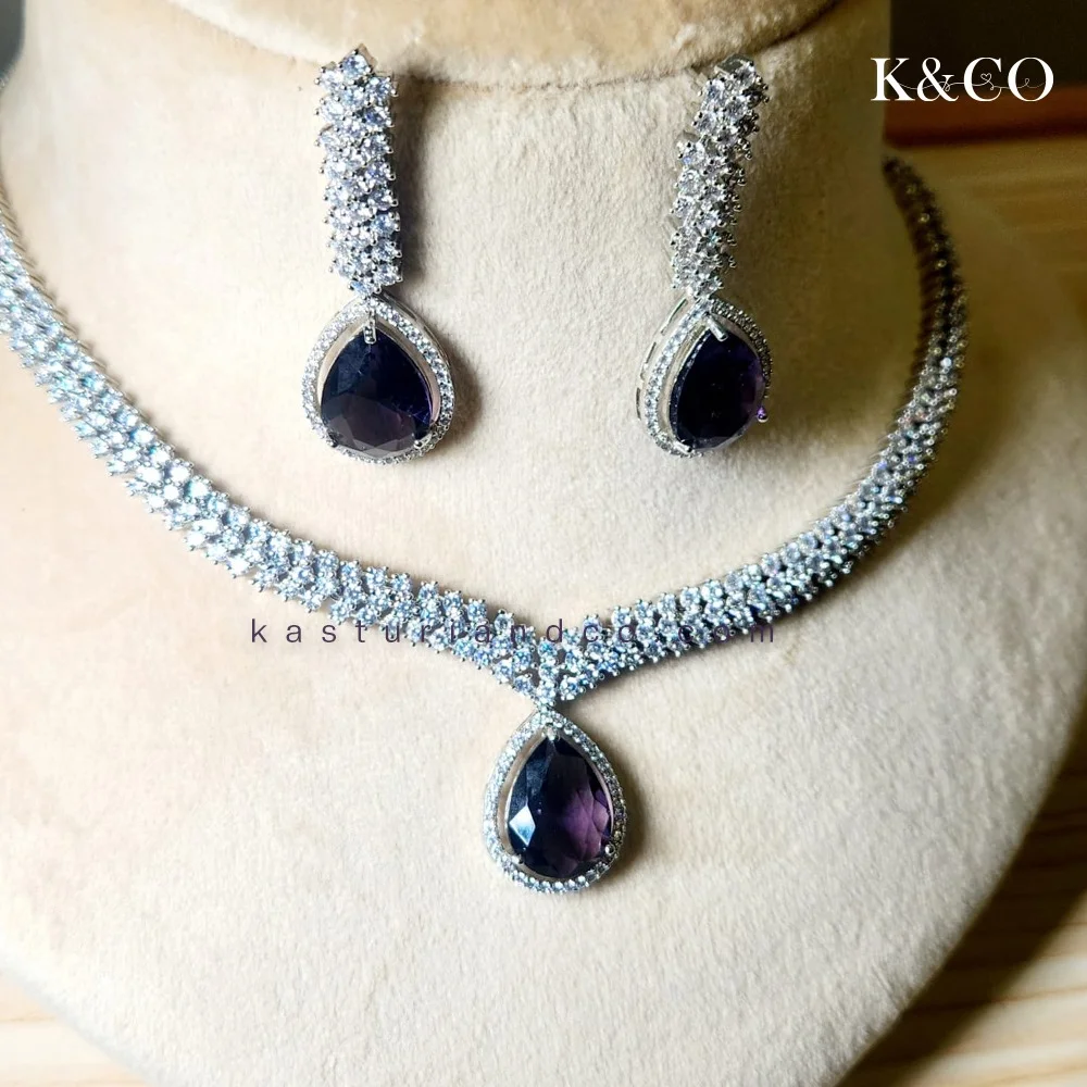 Classic American Diamond Necklace