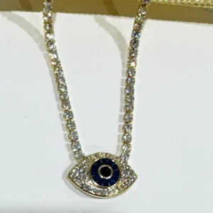 Buy Classic Tennis Evil Eye Pendant