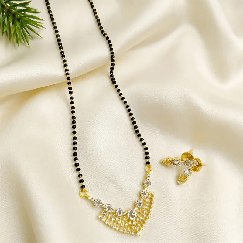 Sparkle Wave Mangalsutra Set