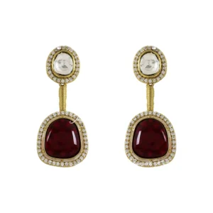 Glow Crystal Drop Earrings