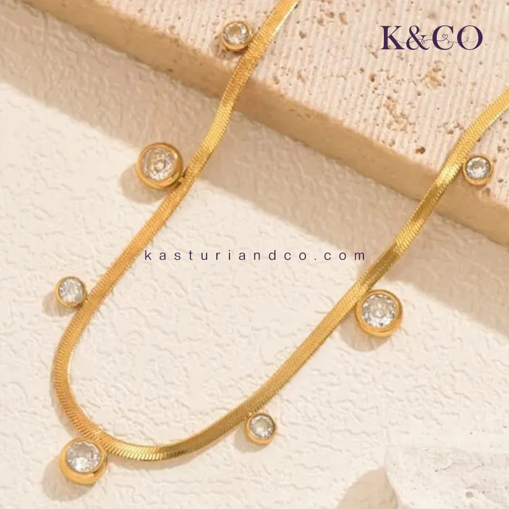 Gold plated Minimalist Chain