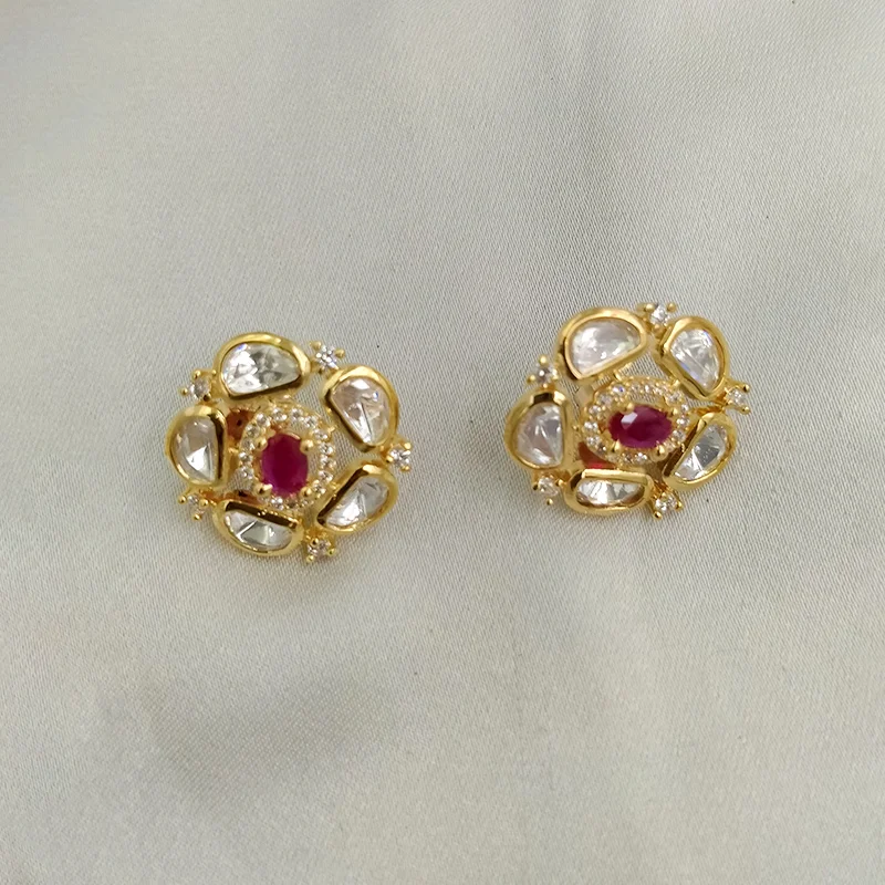 Ruby Grace Kundan Choker Set - Image 3