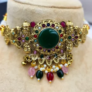 Ethnic Choker Set with Stones