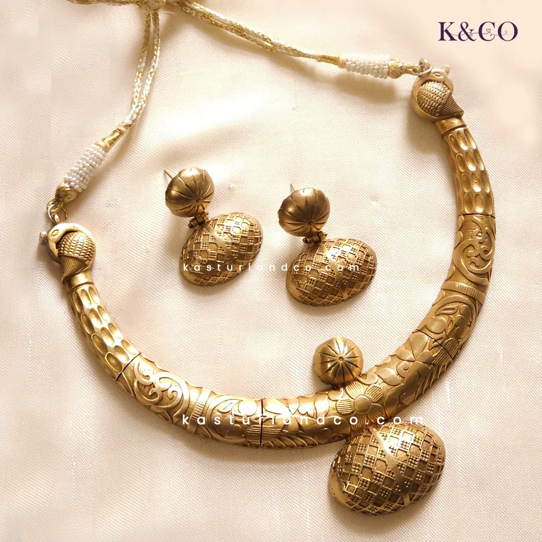 Unique handcrafted Jaipur Hasli - Image 3