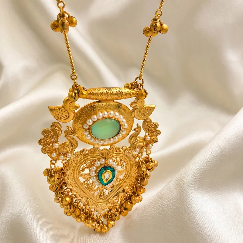 Kundan Long Necklace