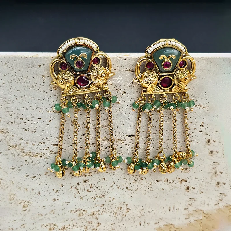 Long heritage Earrings