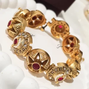 Shop Antique Pearl Statement Bangle
