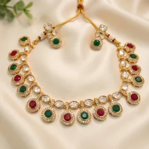 Multicolor Kundan & Stone Choker