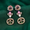 Navrattan Stone Long Earrings