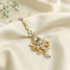 Pearl Bloom Kundan Maang Tikka