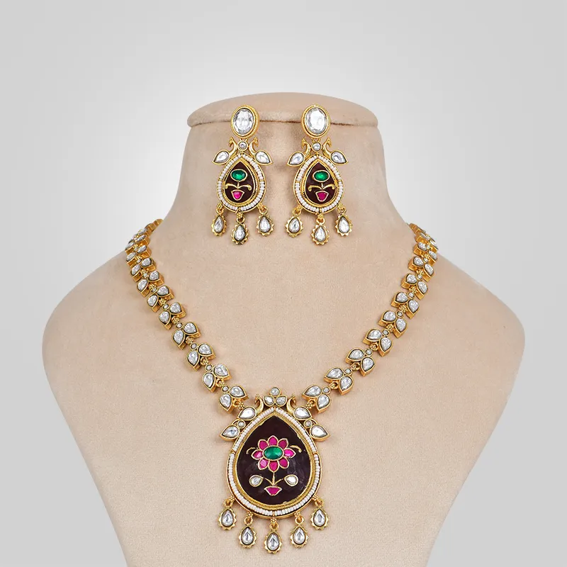 Premium Polki Necklace sets