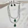 Radiance Double Layer Necklace Set