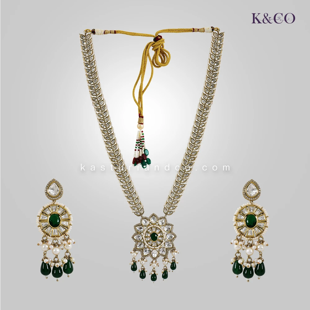Statement Long Necklace for Weddings - Image 5