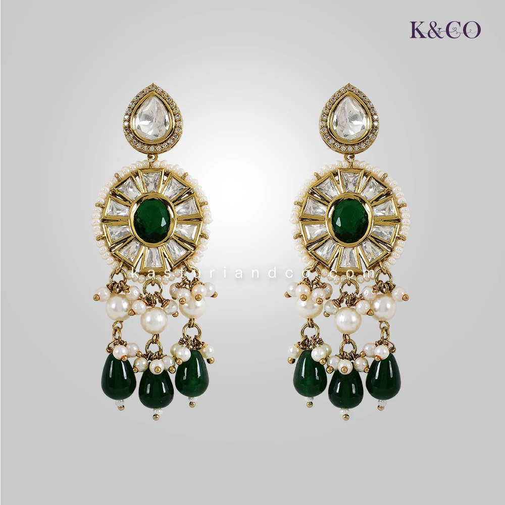Statement Long Necklace for Weddings - Image 3