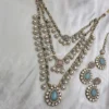 Royal Polki Multicolor Layered Necklace Set