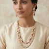 Ruby Glow Kundan Layered Necklace