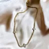 Shop Fleur Tennis Necklace