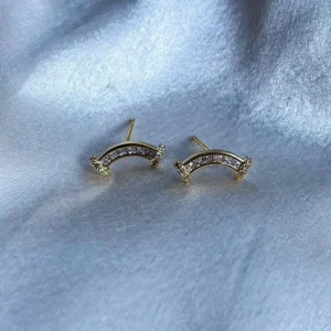Shop Gold Mini Climber Earrings