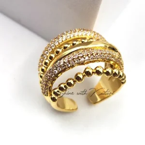 Shop Gold Regal Layered Ring