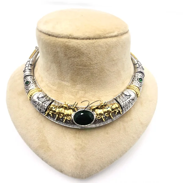 Handmade Indian Hasli Choker - Image 2