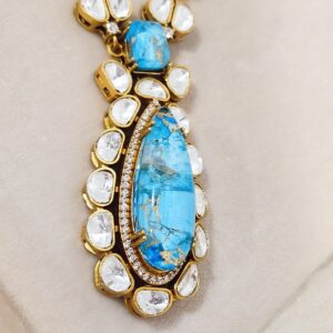 Jia Long Necklace with Marble Stone - Image 4