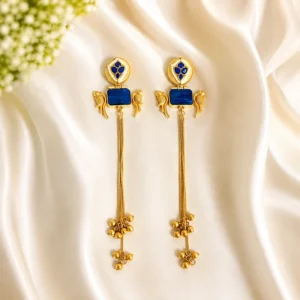 Shop Long Kashmiri Stone Jhumka