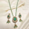Statement Long Necklace, Polki Kundan & Stone