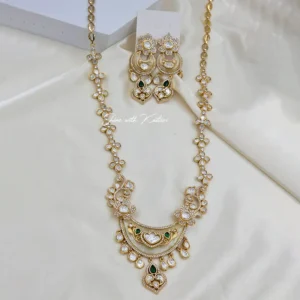 Alternative view of Sofia Royal Polki Mother of Pearl Pendant Necklace