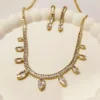 Tennis & Baguette Necklace set
