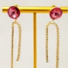 Tennis & Crystal Earrings for girls