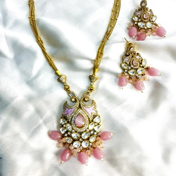 Tia Moissanite Layered Necklace Chains