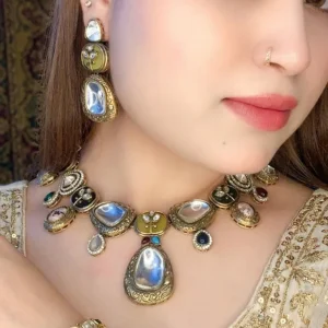 Sabyasachi Inspired Kundan Choker Necklace