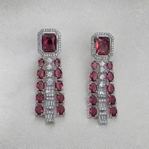 CZ Layered Earrings