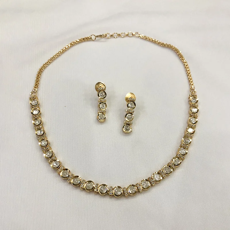 Classic Kundan lightweight Choker Set