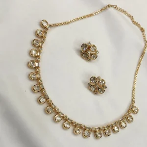 Kundan Choker Set with Earrings