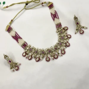 Statement Layered Kundan Necklace Set